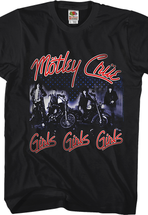 Girls Girls Girls Motley Crue T-Shirt