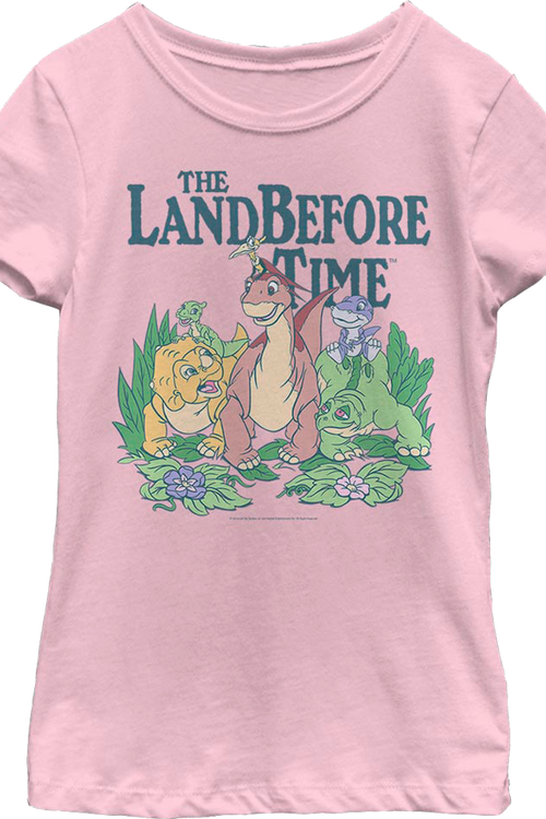 Girls Youth Group Picture Land Before Time Shirt
