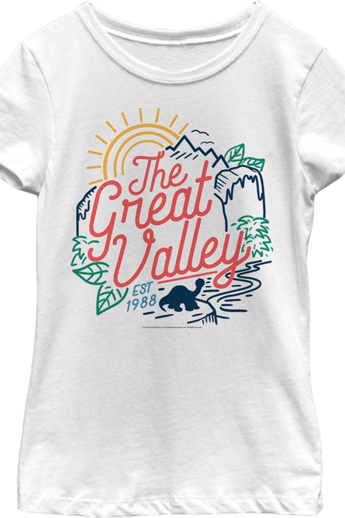 Girls Youth The Great Valley Land Before Time Shirt