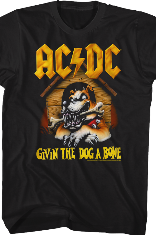Givin The Dog A Bone ACDC Shirt