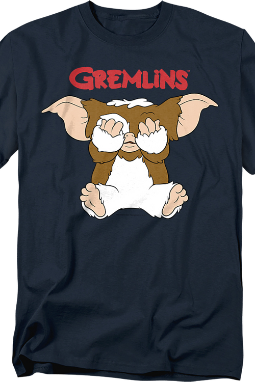 Gizmo Covering Eyes Gremlins T-Shirt