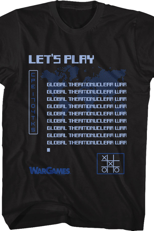 Global Thermonuclear War WarGames T-Shirt