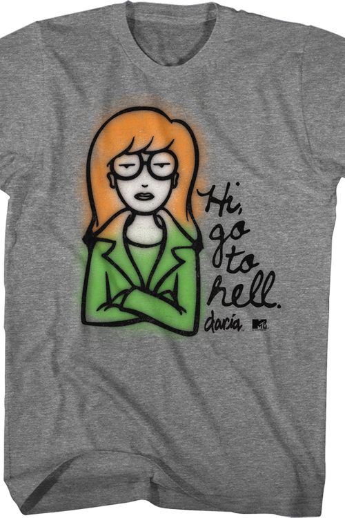 Go To Hell Daria T-Shirt