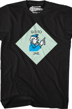 Go To Jail Monopoly T-Shirt