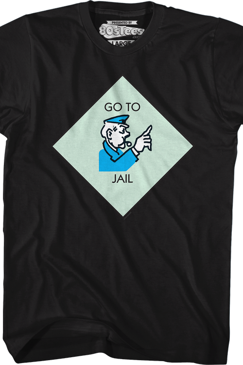 Go To Jail Monopoly T-Shirt