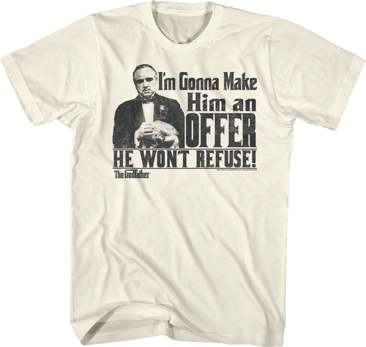Godfather An Offer He Can't Refuse T-Shirt