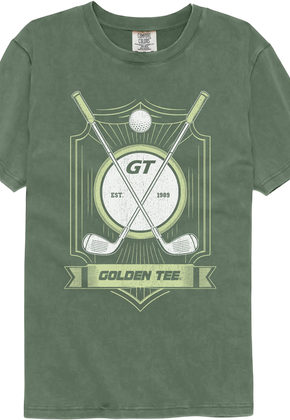Golden Tee Shield Comfort Colors Brand T-Shirt