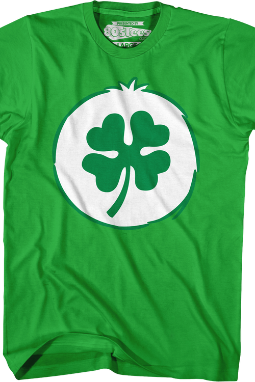 Good Luck Bear Belly Badge Care Bears T-Shirt