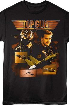 Goose Collage Top Gun T-Shirt