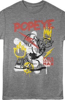 Graffiti Popeye T-Shirt