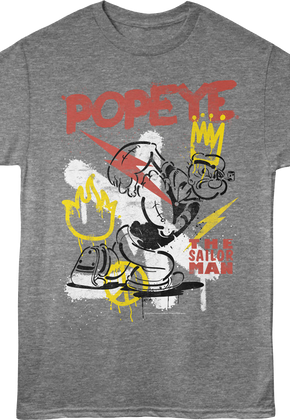 Graffiti Popeye T-Shirt