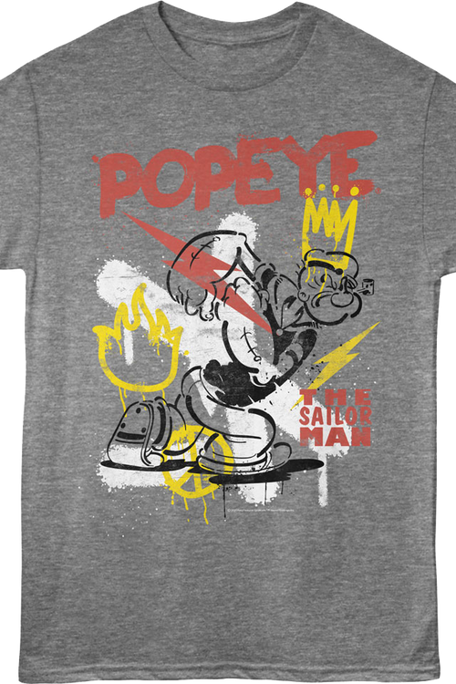 Graffiti Popeye T-Shirt