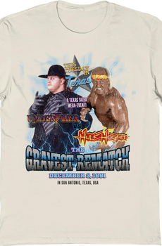 Gravest Rematch Undertaker vs. Hulk Hogan T-Shirt