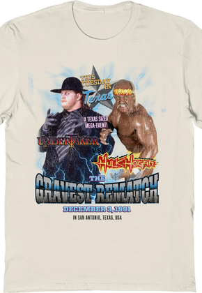Gravest Rematch Undertaker vs. Hulk Hogan T-Shirt