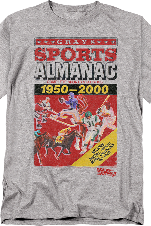 Grays Sports Almanac Back To The Future T-Shirt
