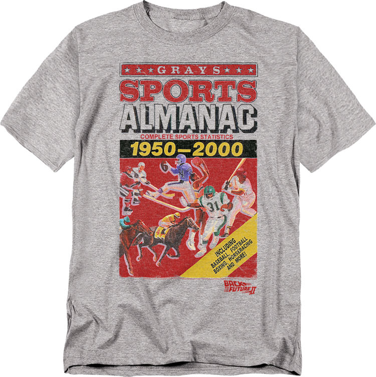 Grays Sports Almanac Back To The Future T-Shirt