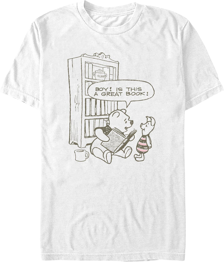Great Book Winnie The Pooh T-Shirt