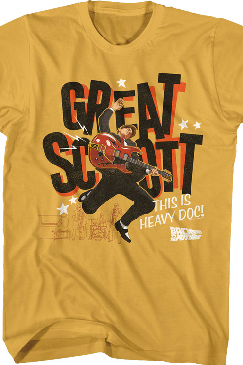 Great Scott Guitar Solo Back To The Future T-Shirt