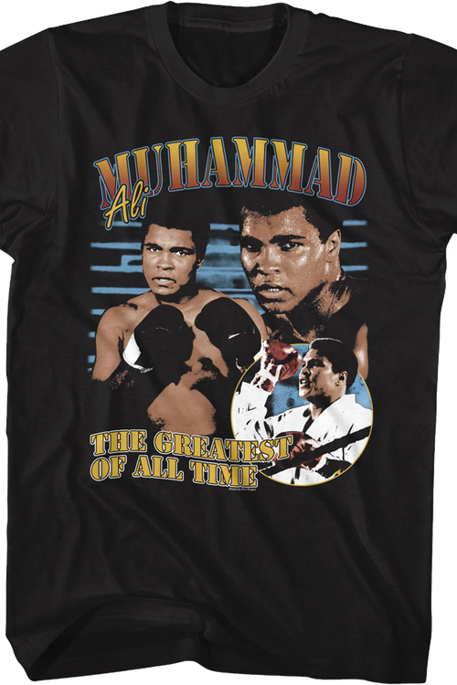Greatest Of All Time Collage Muhammad Ali T-Shirt