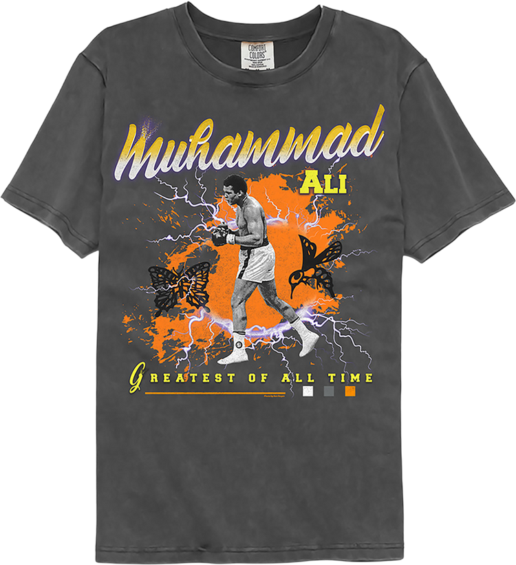 Greatest Of All Time Muhammad Ali Comfort Colors Brand T-Shirt