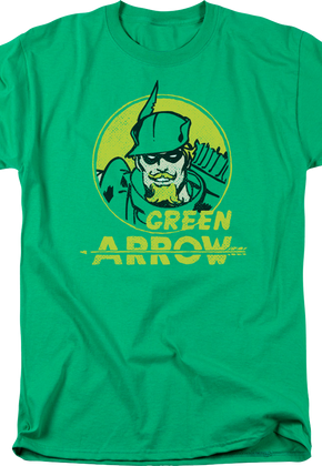 Green Arrow Circle DC Comics T-Shirt