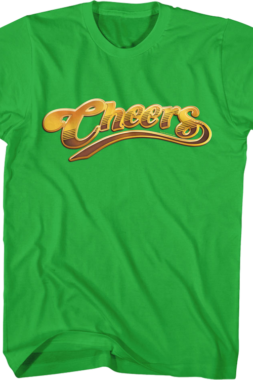 Green Classic Logo Cheers T-Shirt