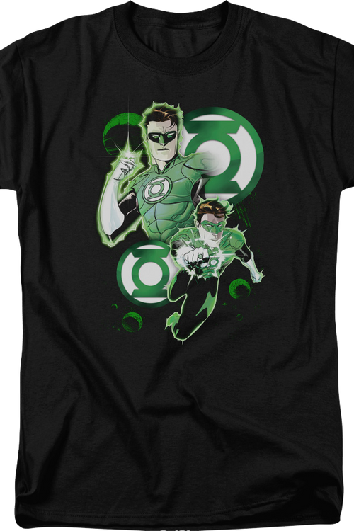 Green Lantern Collage DC Comics T-Shirt