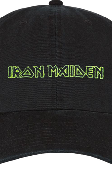 Green Logo Iron Maiden Dad Hat