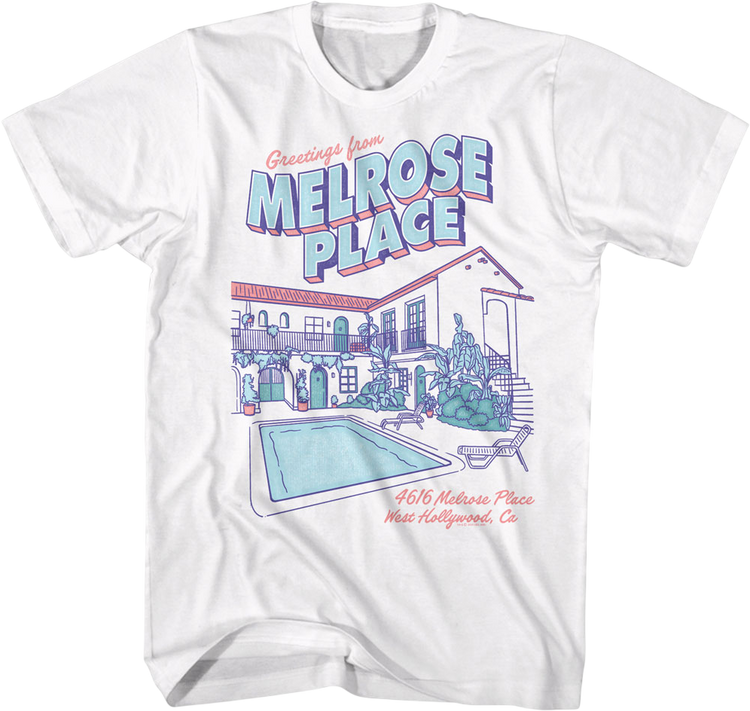 Greetings from Melrose Place T-Shirt