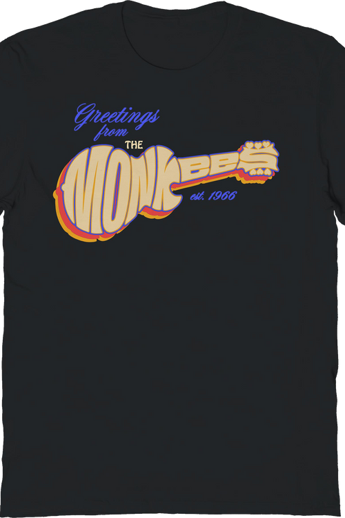 Greetings From The Monkees T-Shirt