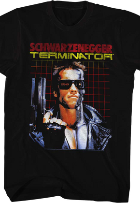 Grid Poster Terminator T-Shirt