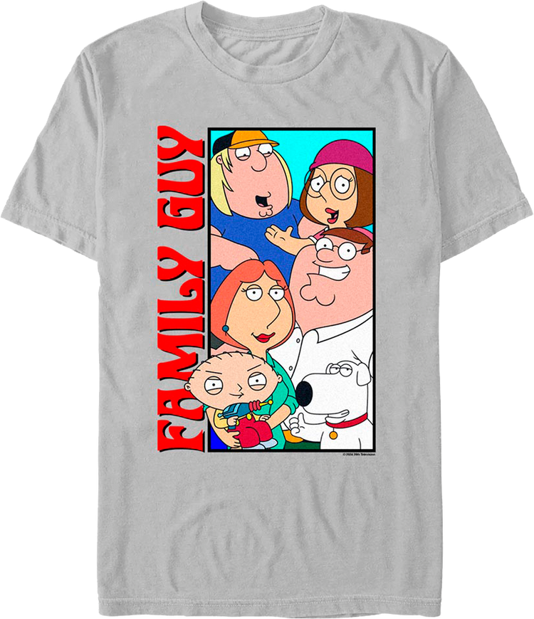 Griffins Portrait Family Guy T-Shirt