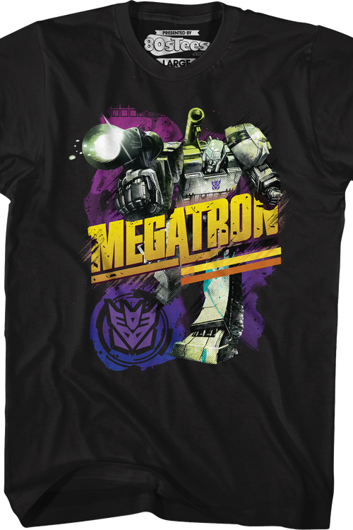 Gritty Megatron Transformers T-Shirt
