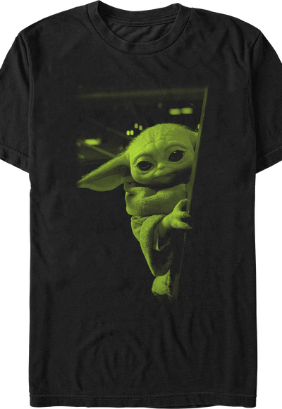 Grogu Peek-A-Boo The Mandalorian Star Wars T-Shirt