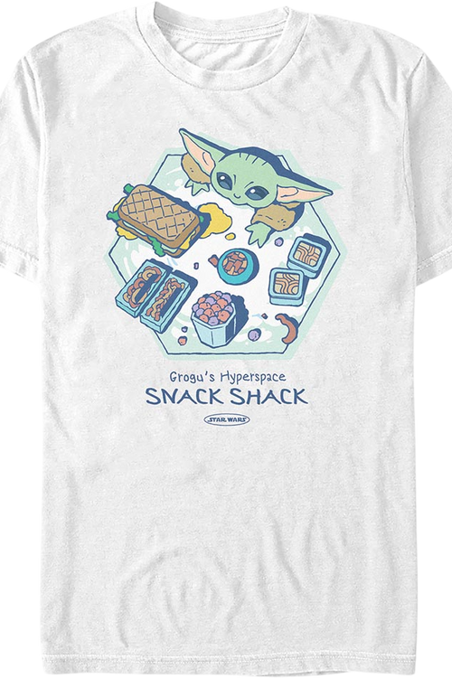 Grogu's Hyperspace Snack Shack Star Wars T-Shirt