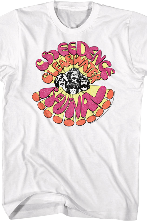 Groovy Sketches Creedence Clearwater Revival T-Shirt