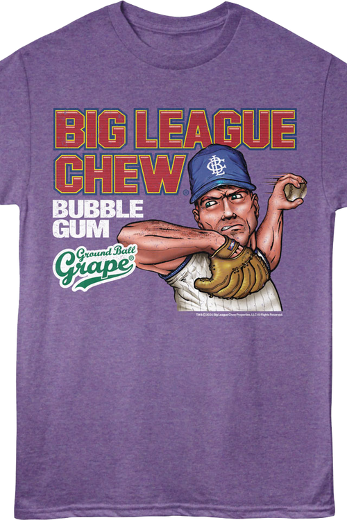 Ground Ball Grape Big League Chew T-Shirt