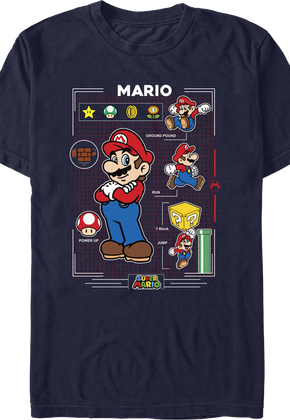 Ground Pound Collage Super Mario Bros. Nintendo T-Shirt