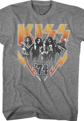 Group Photo '74 KISS T-Shirt