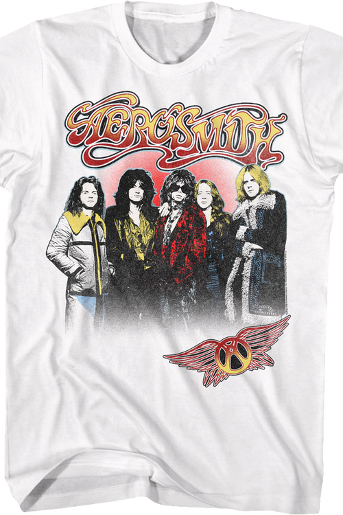 Group Photo Aerosmith T-Shirt