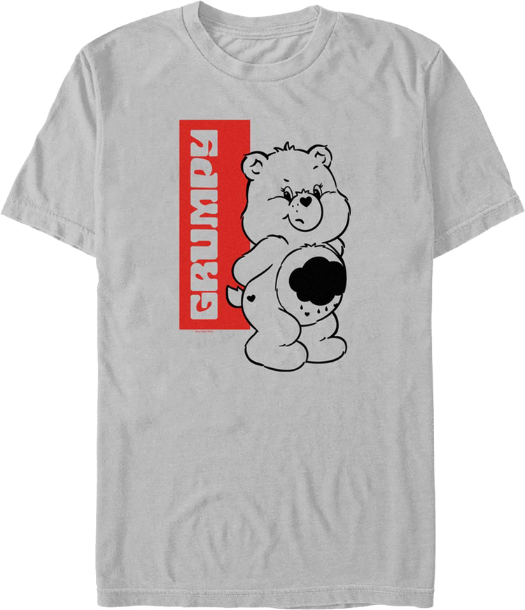 Grumpy Sketch Care Bears T-Shirt