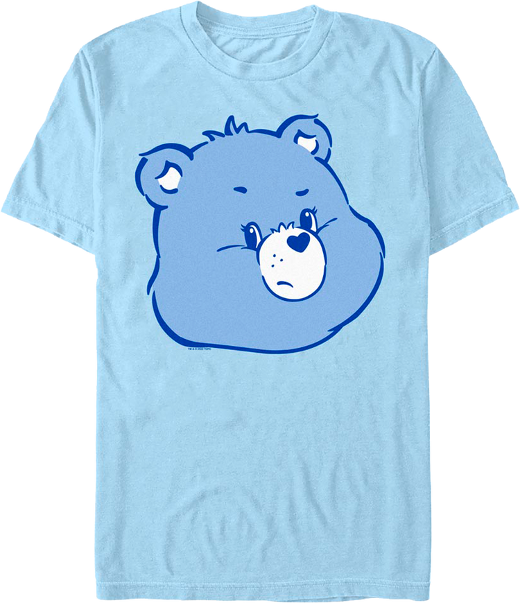 Grumpy Bear's Face Care Bears T-Shirt