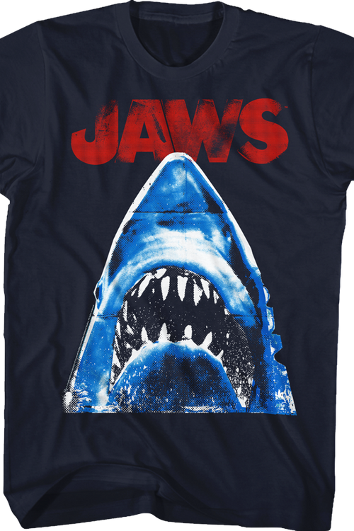 Halftone Jaws T-Shirt