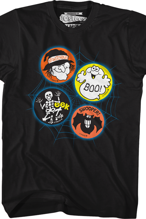 Halloween Stickers Scratch N Sniff T-Shirt
