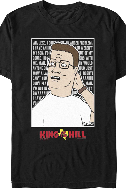 Hank Hill Catchphrases King of the Hill T-Shirt
