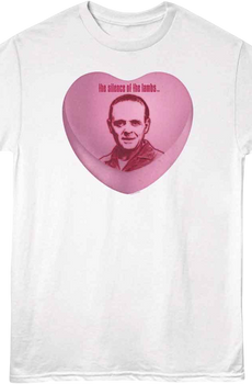 Hannibal Lecter Candy Heart Silence of the Lambs T-Shirt