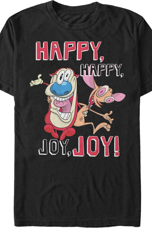 Happy Happy Joy Joy Ren and Stimpy T-Shirt