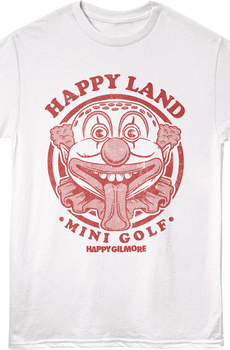 Happy Land Clown Happy Gilmore T-Shirt