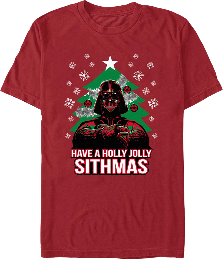 Have A Holly Jolly Sithmas Darth Vader Star Wars T-Shirt