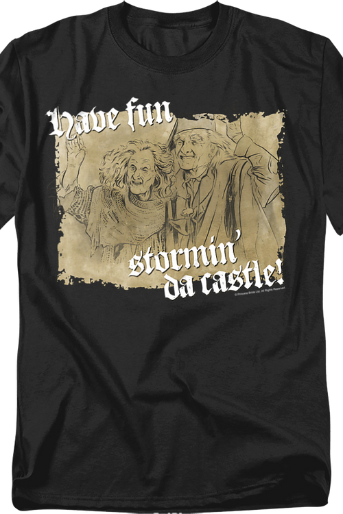 Have Fun Stormin' Da Castle Sketch Princess Bride T-Shirt